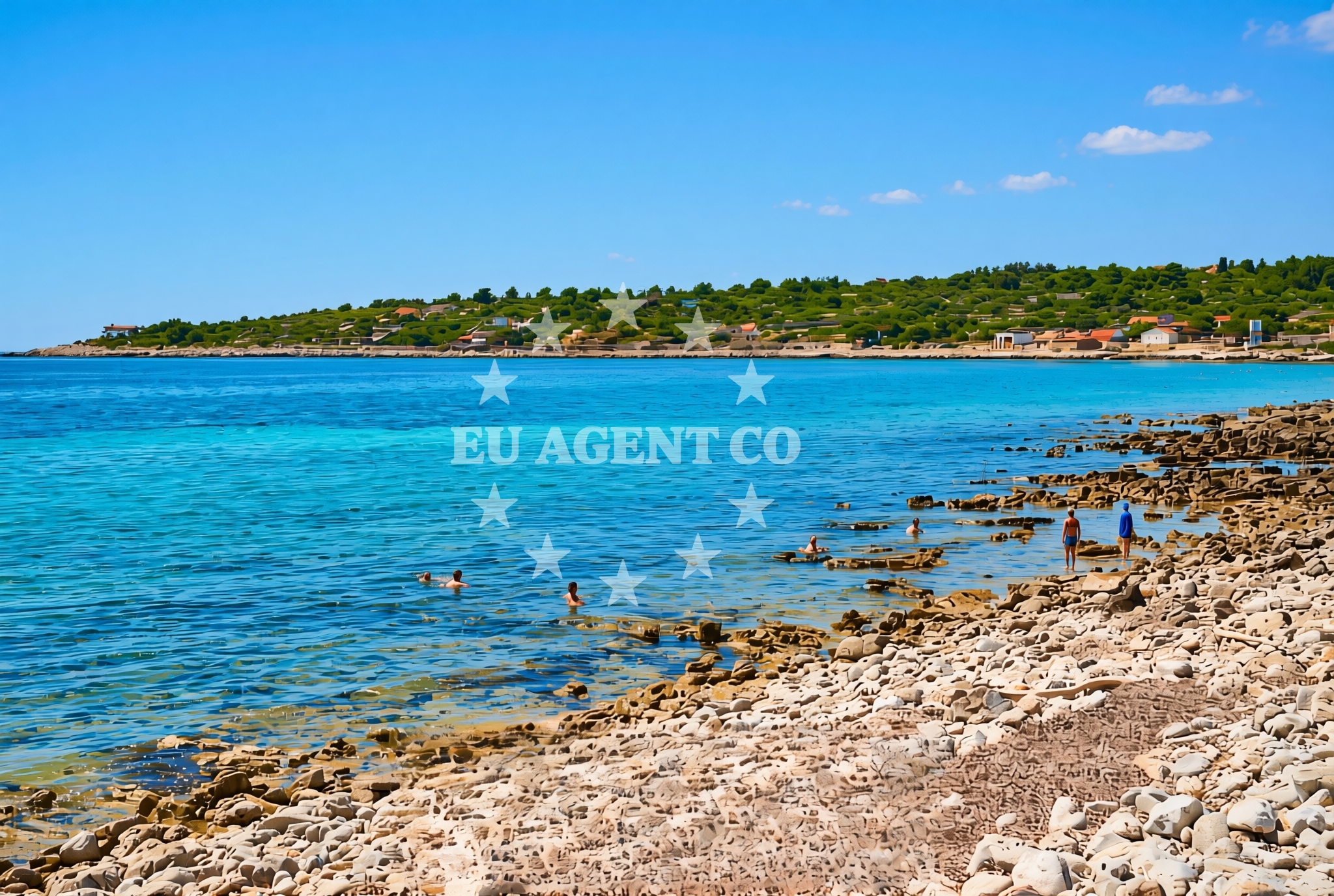 Additional view of Kuknara, Drvenik Mali (Drvenik Mali) Beach in Kuknara