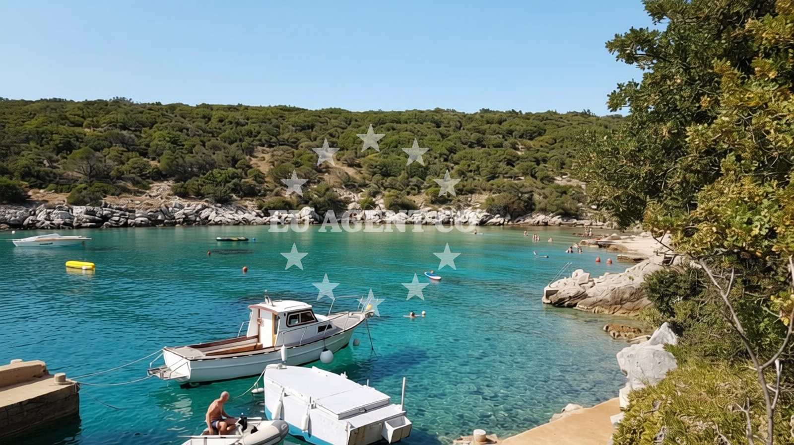 Additional view of Kukurina beach in Šonjevi Stani 5a, Novalja