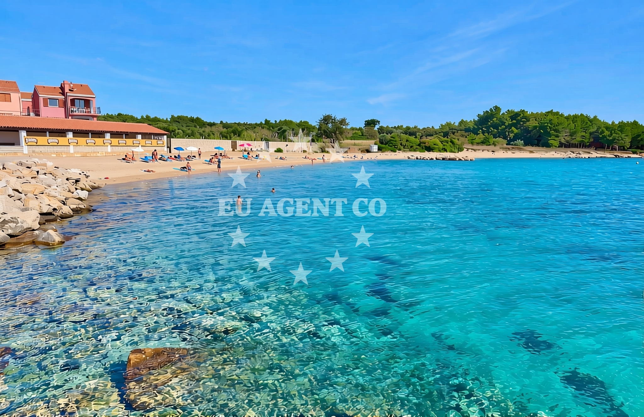 Additional view of Kumenat, Biograd na Moru Beach in Kumenat