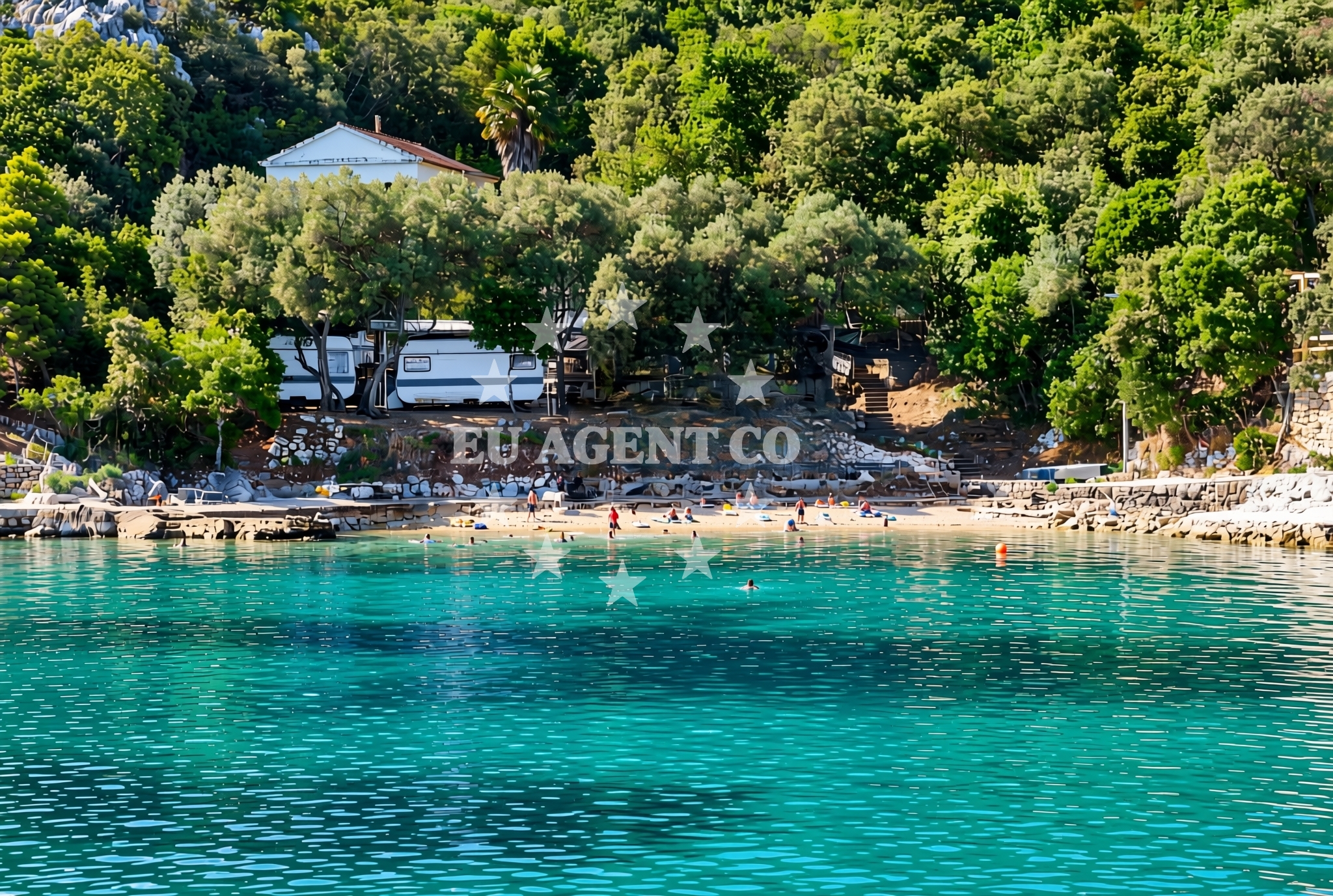 Overview of Kuna Pelješka: beaches and coves (2) in Kuna Pelješka