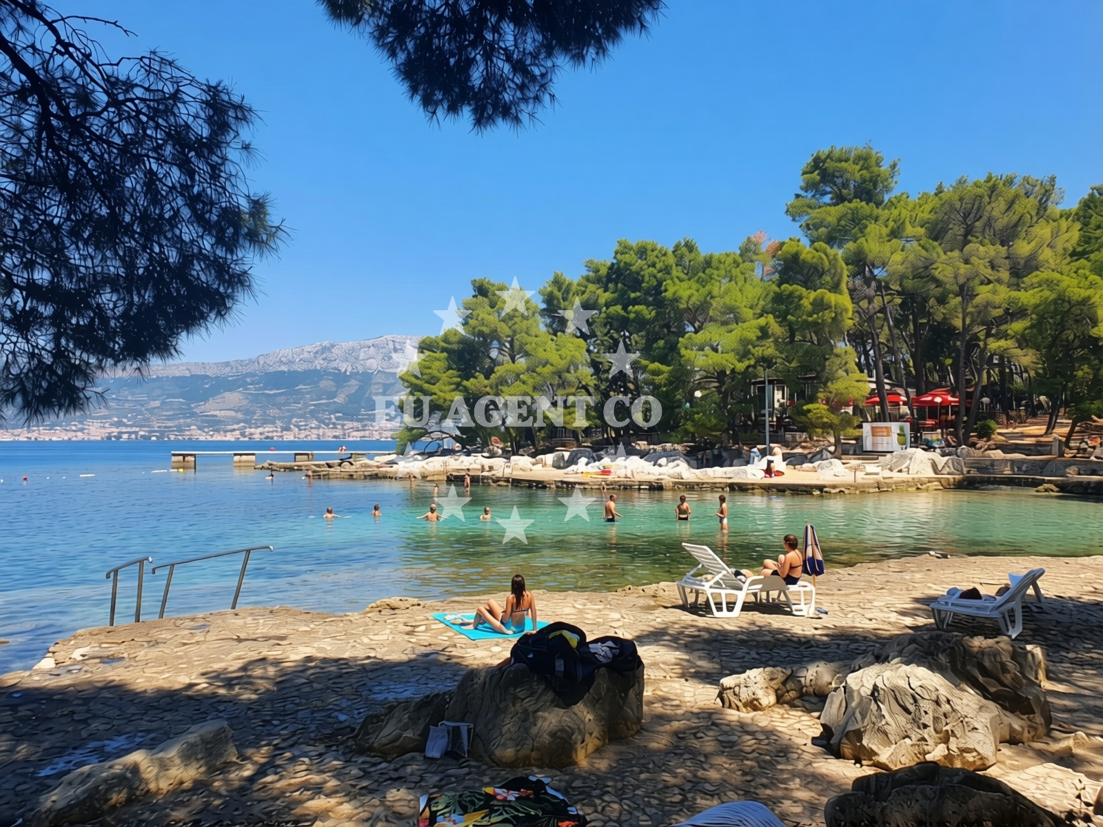 Overview of Kupaliste Bene in Drvenička 9, Split
