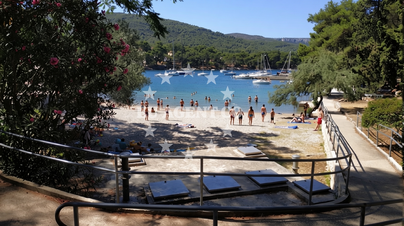 Overview of Kupaliste Bonj in , Stari Grad
