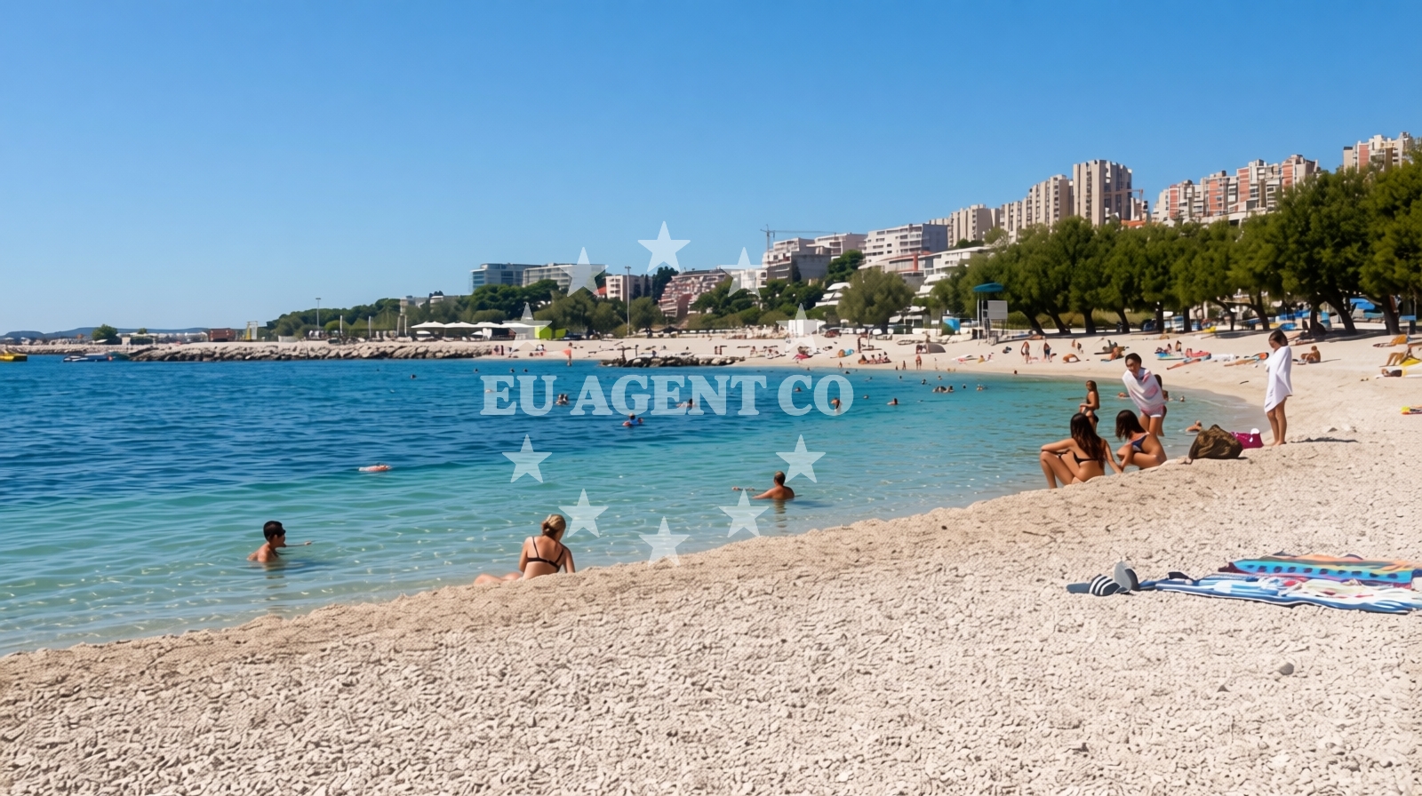 Additional view of Kupaliste Znjan Beach in PUT RADOŠEVCA 14, Split