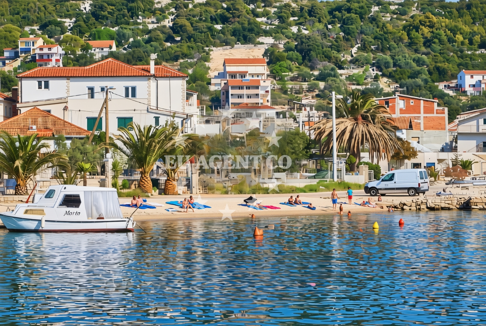 Additional view of Kupinica beach in , Vinišće