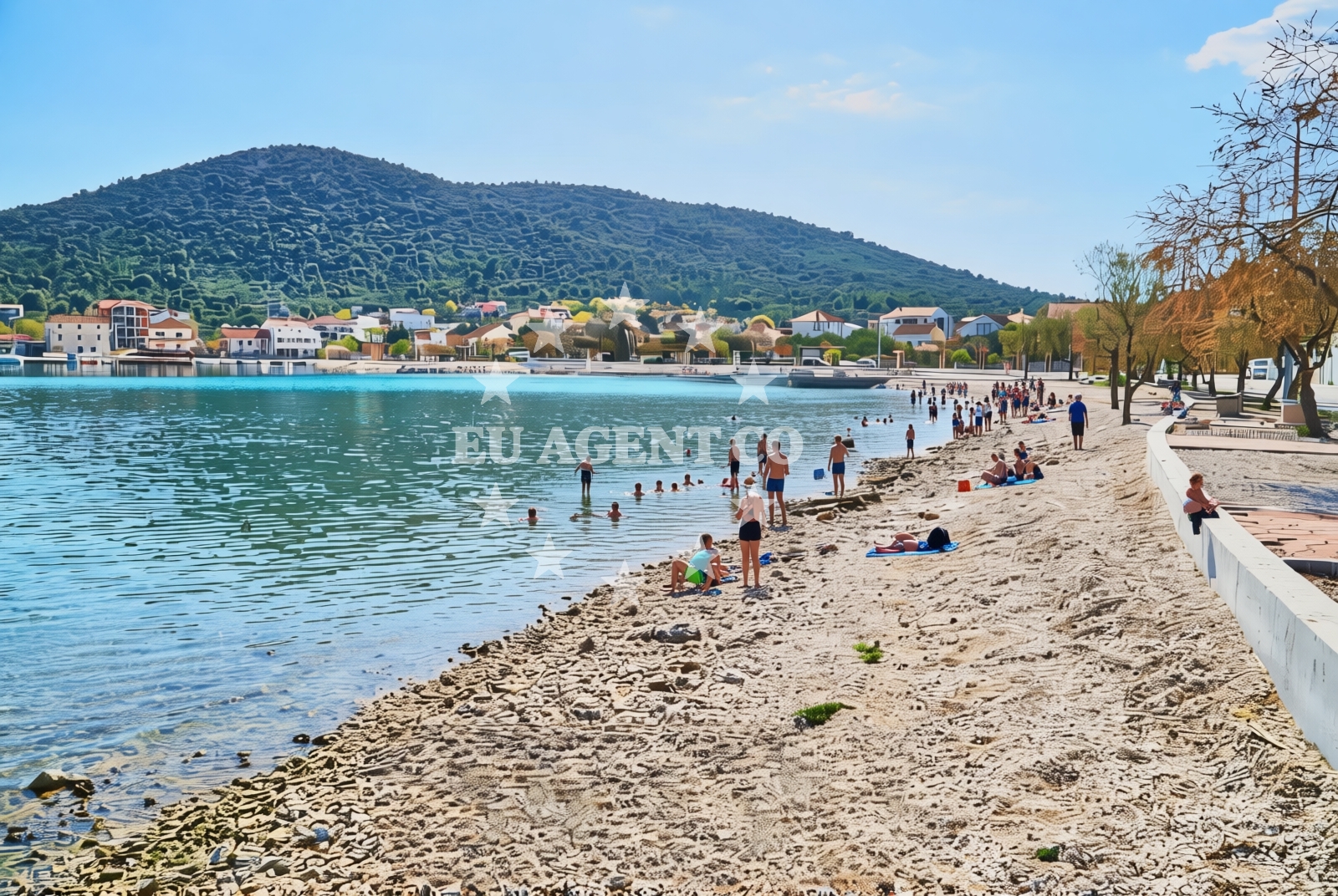 Additional view of Kupinica beach in , Vinišće