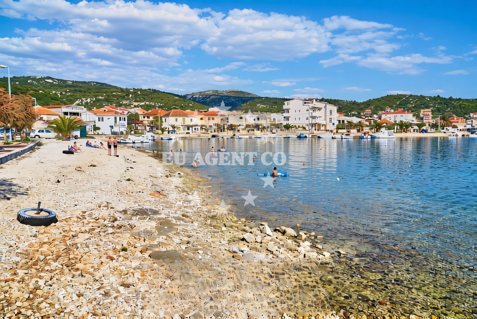 Additional view of Kupinica beach in , Vinišće