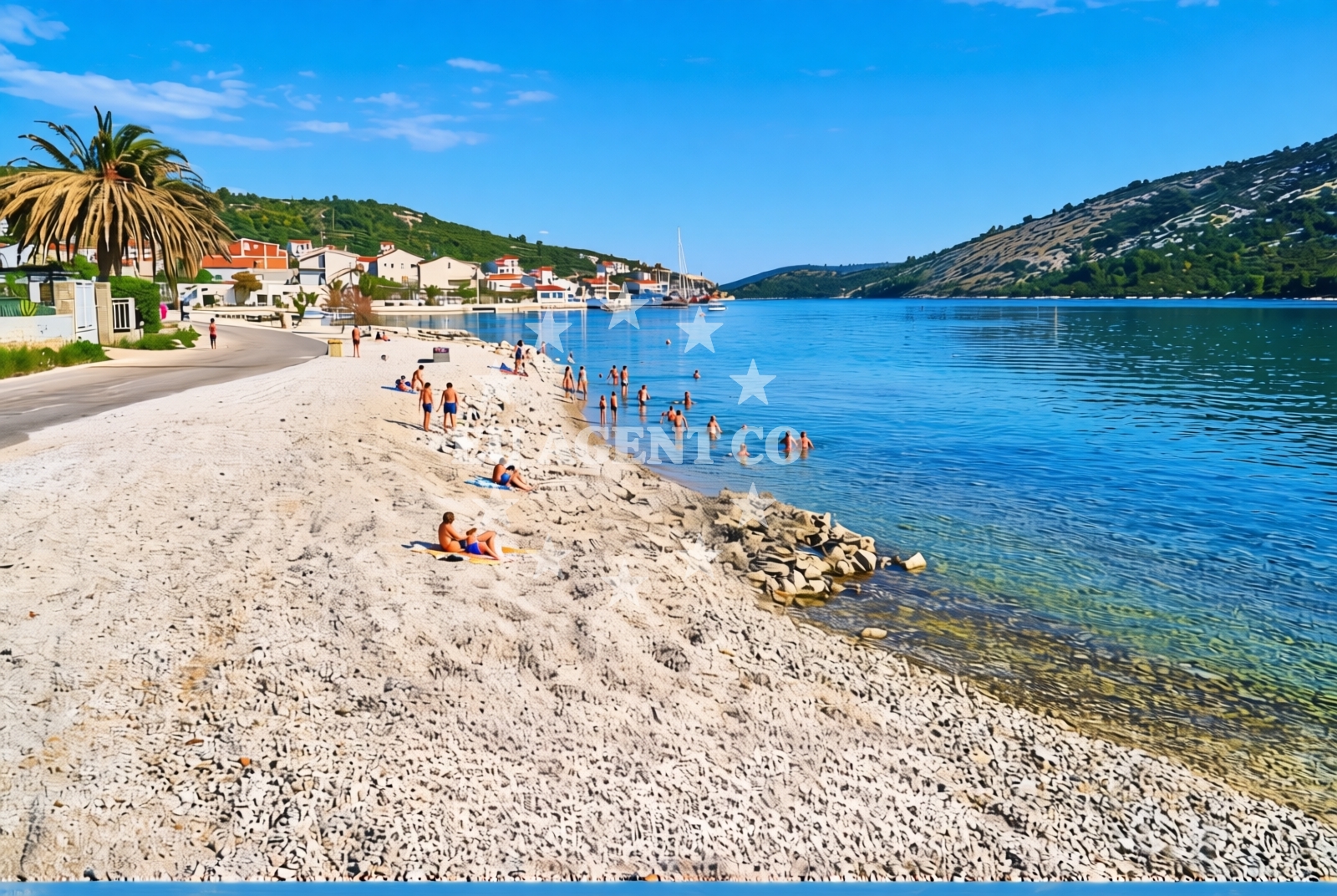 Additional view of Kupinica beach in , Vinišće