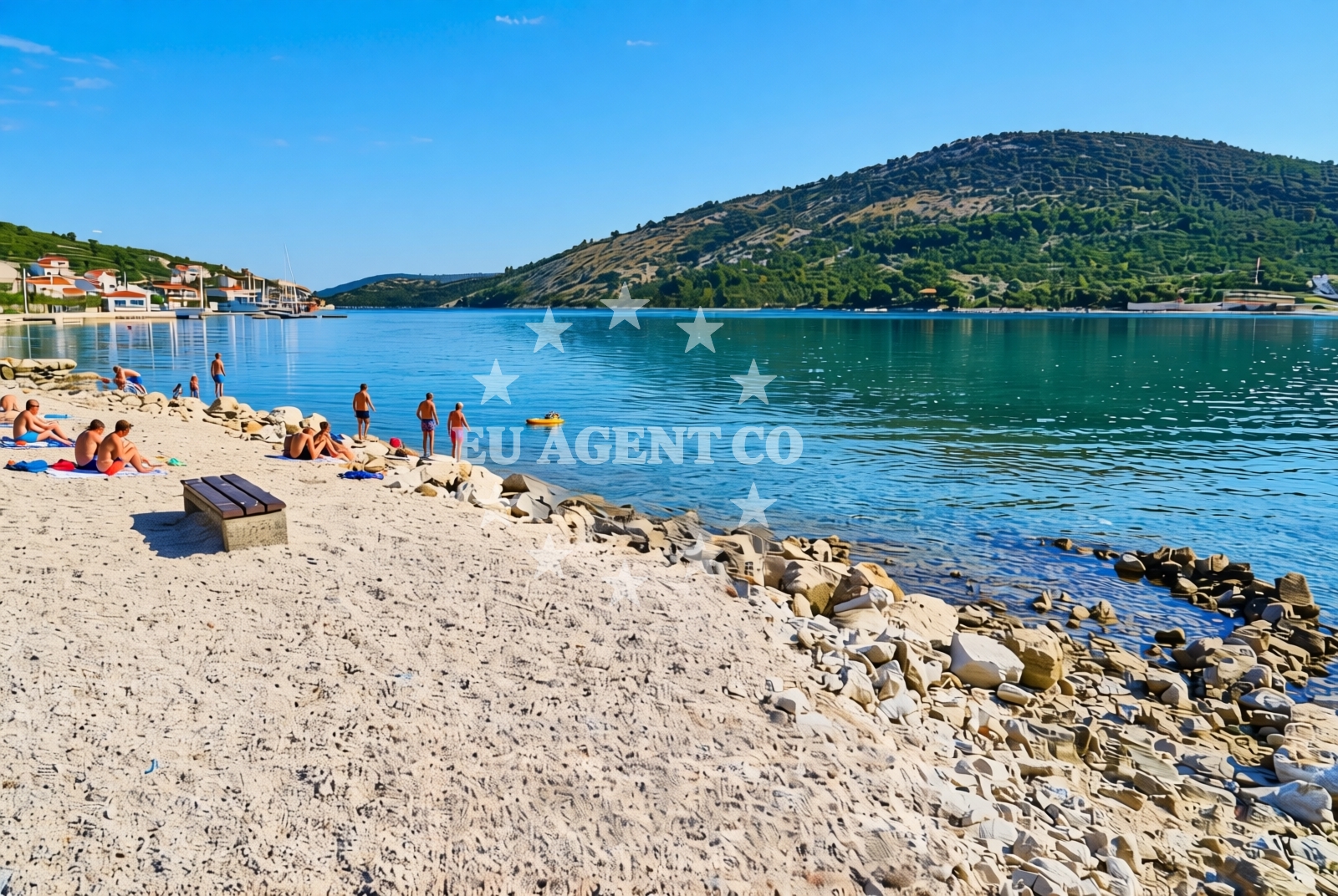 Additional view of Kupinica beach in , Vinišće
