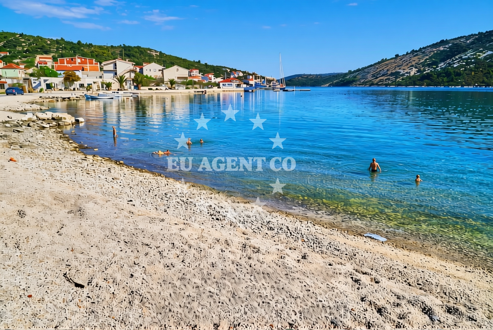 Additional view of Kupinica beach in , Vinišće