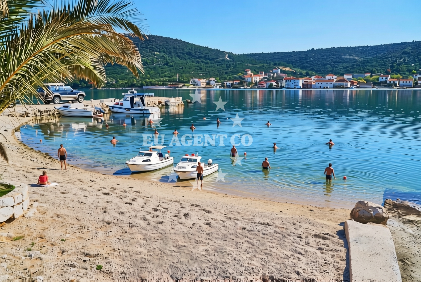Additional view of Kupinica beach in , Vinišće