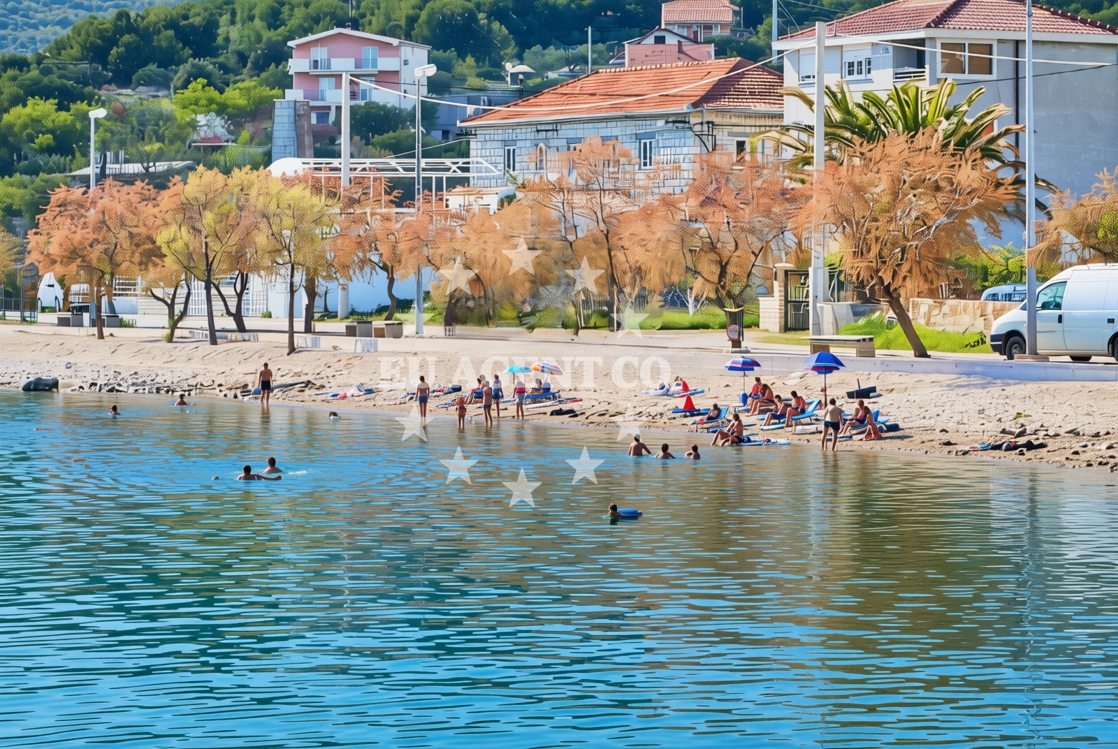 Additional view of Kupinica beach in , Vinišće