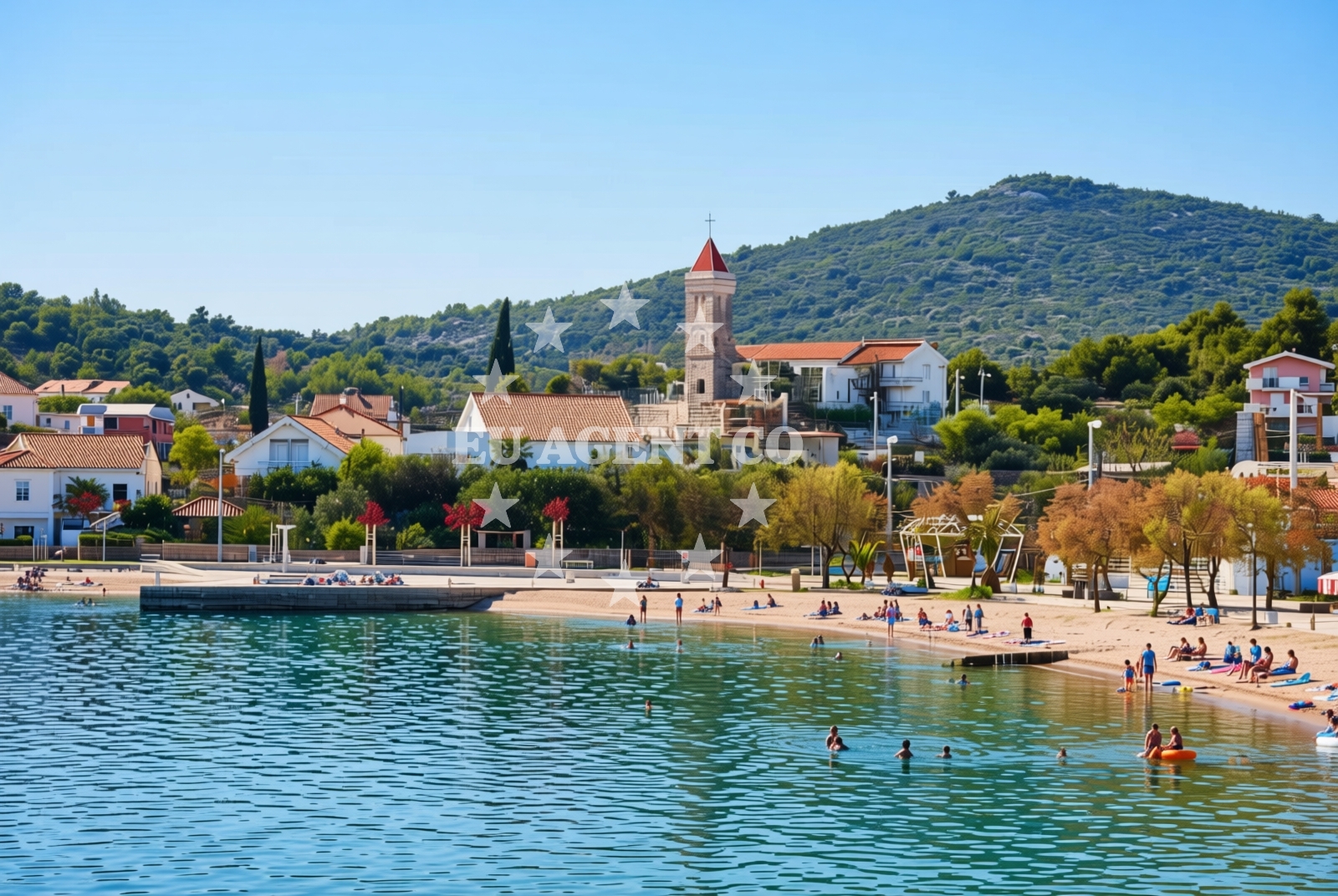 Additional view of Kupinica beach in , Vinišće