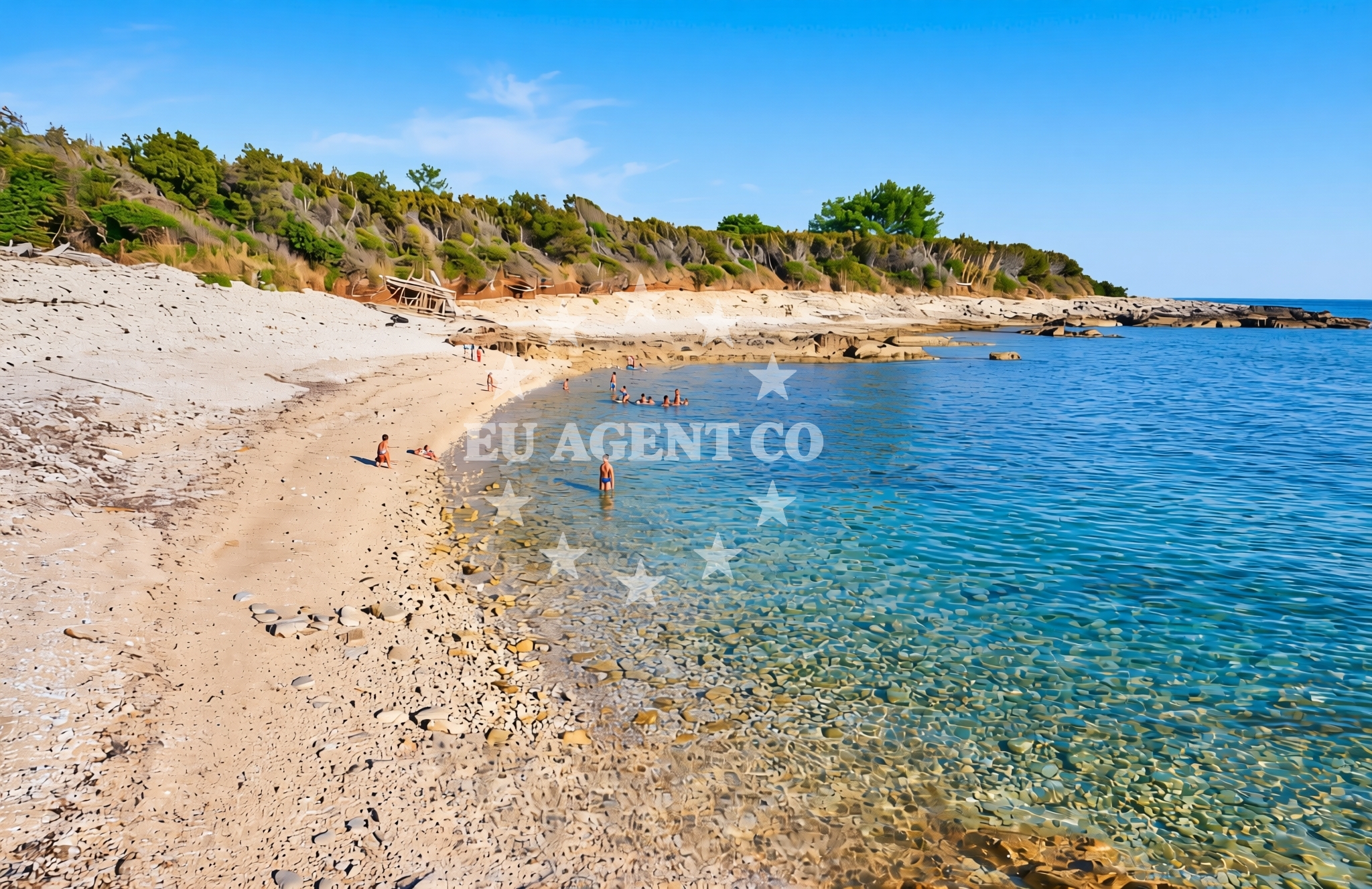 Additional view of Kurila beach in Artatore 170A, Mali Lošinj