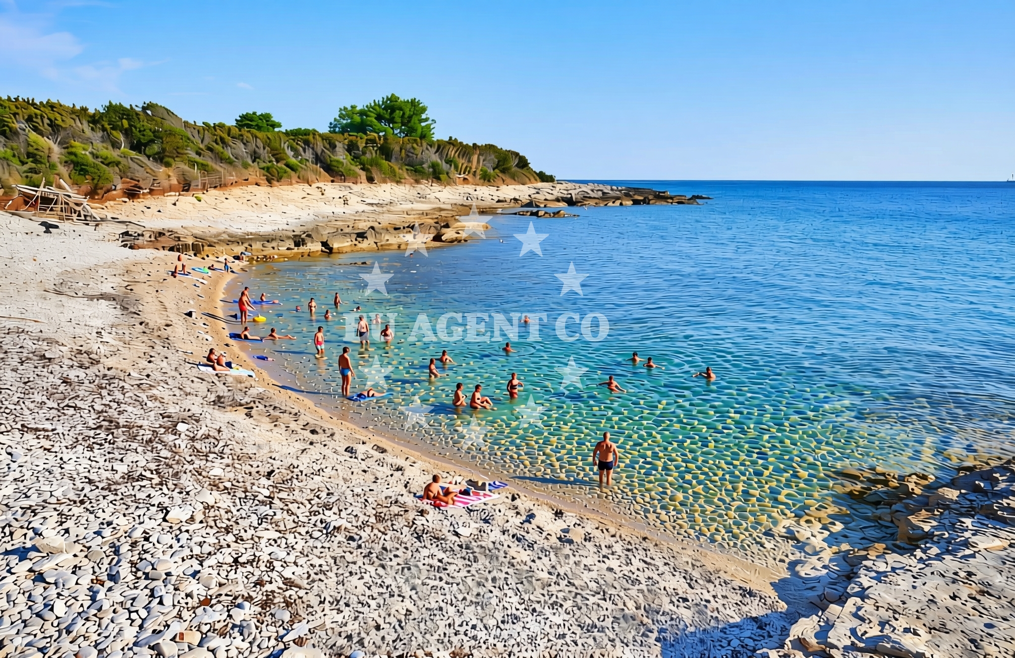 Additional view of Kurila beach in Artatore 170A, Mali Lošinj