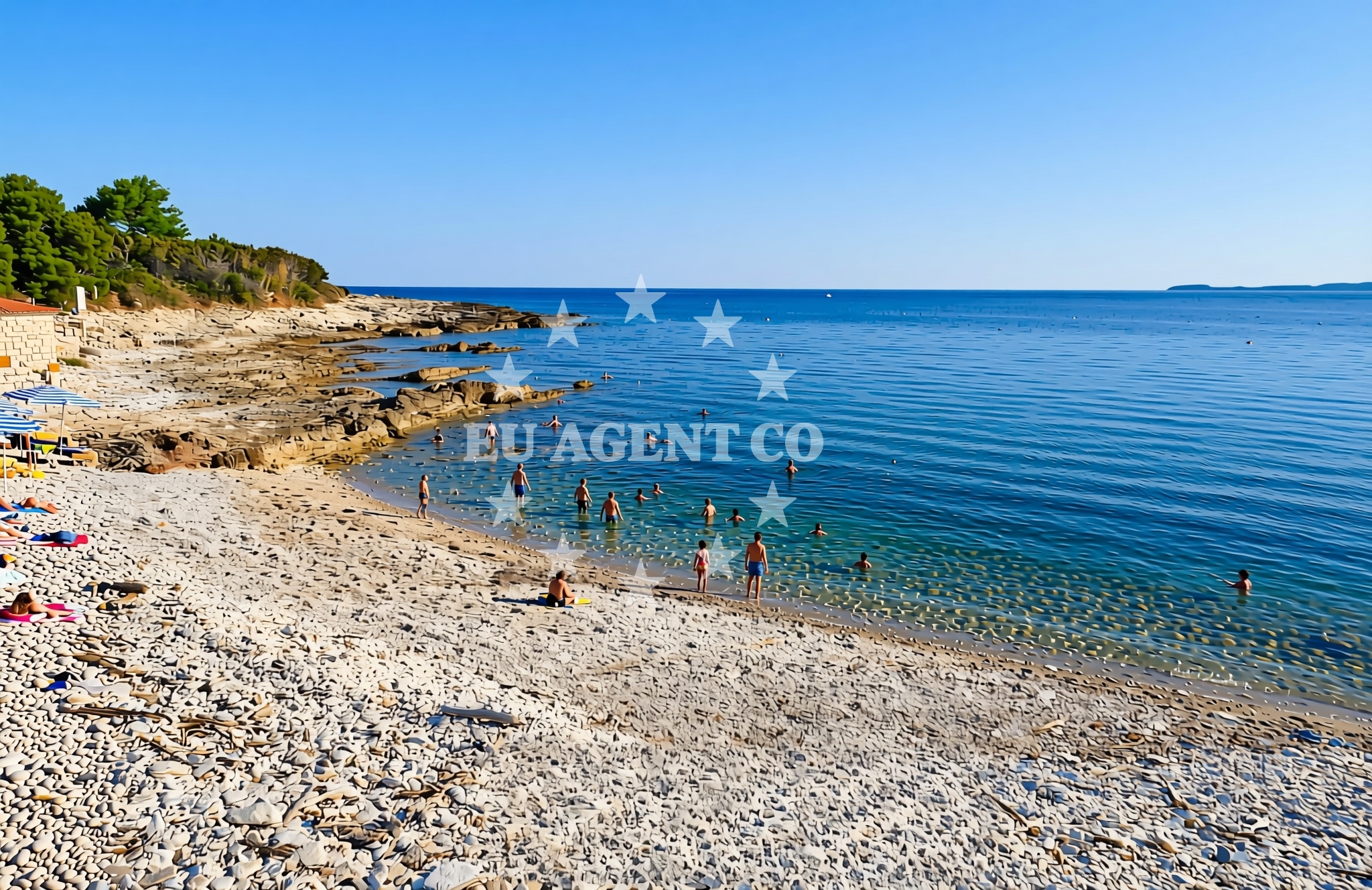 Additional view of Kurila beach in Artatore 170A, Mali Lošinj