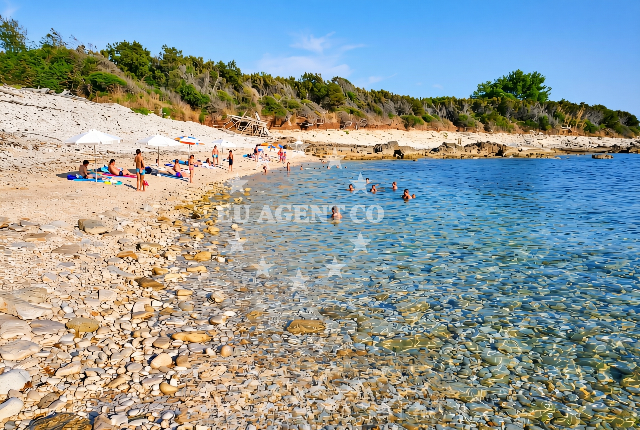 Additional view of Kurila beach in Artatore 170A, Mali Lošinj