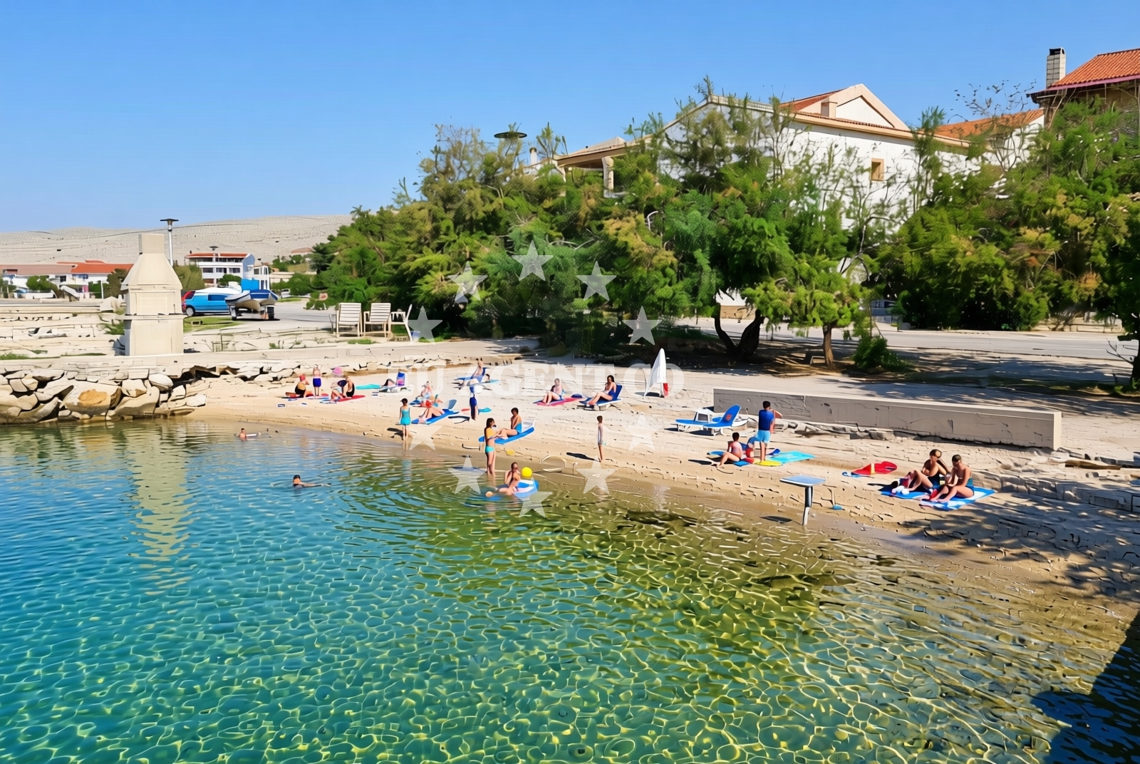 Additional view of Kustici beach in Vruja bb, Kustići