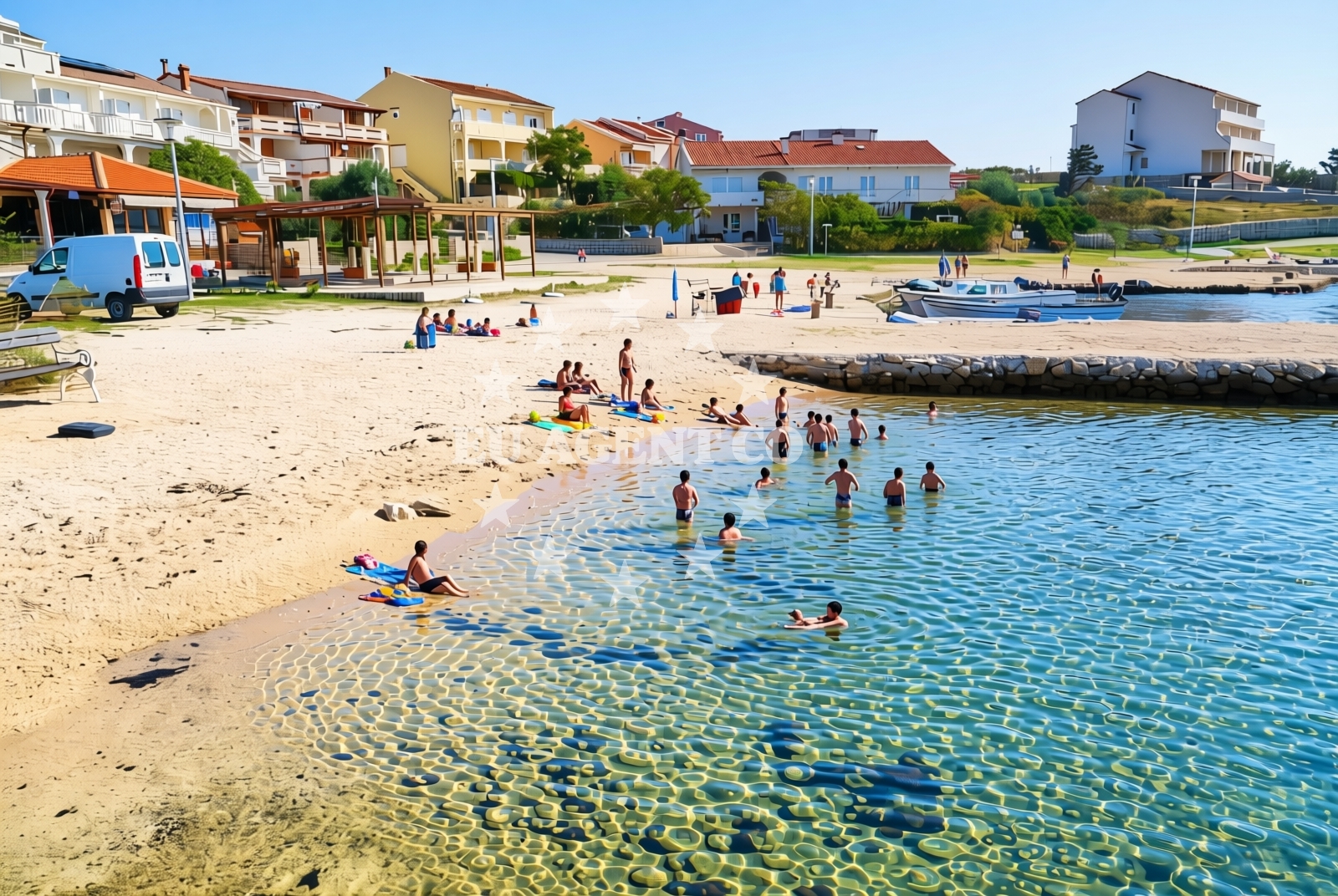 Additional view of Kustici beach in Vruja bb, Kustići