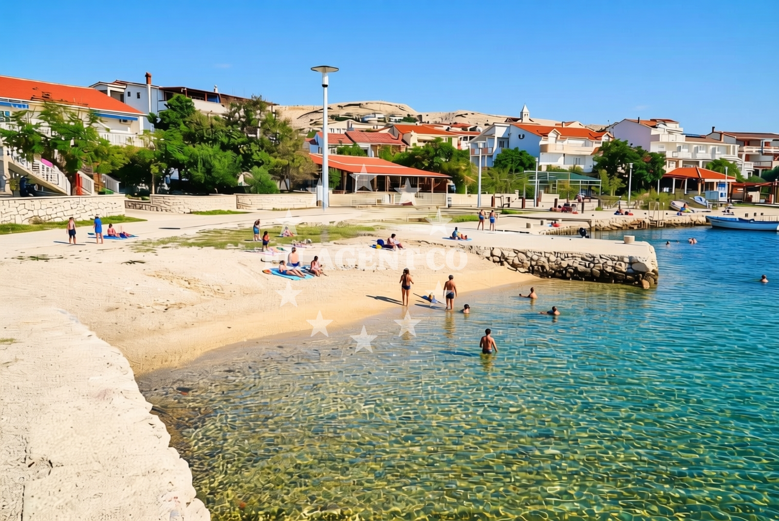 Additional view of Kustici beach in Vruja bb, Kustići