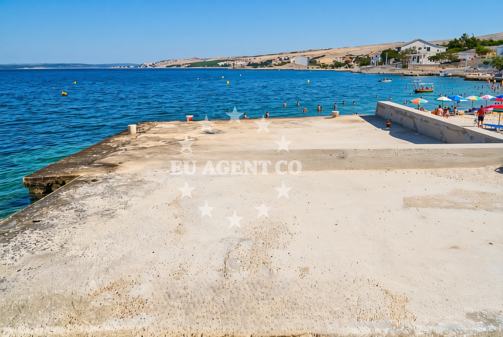 Beach facilities and surroundings at Kustići (Pag): beaches and coves (5) in Kustići (Pag)