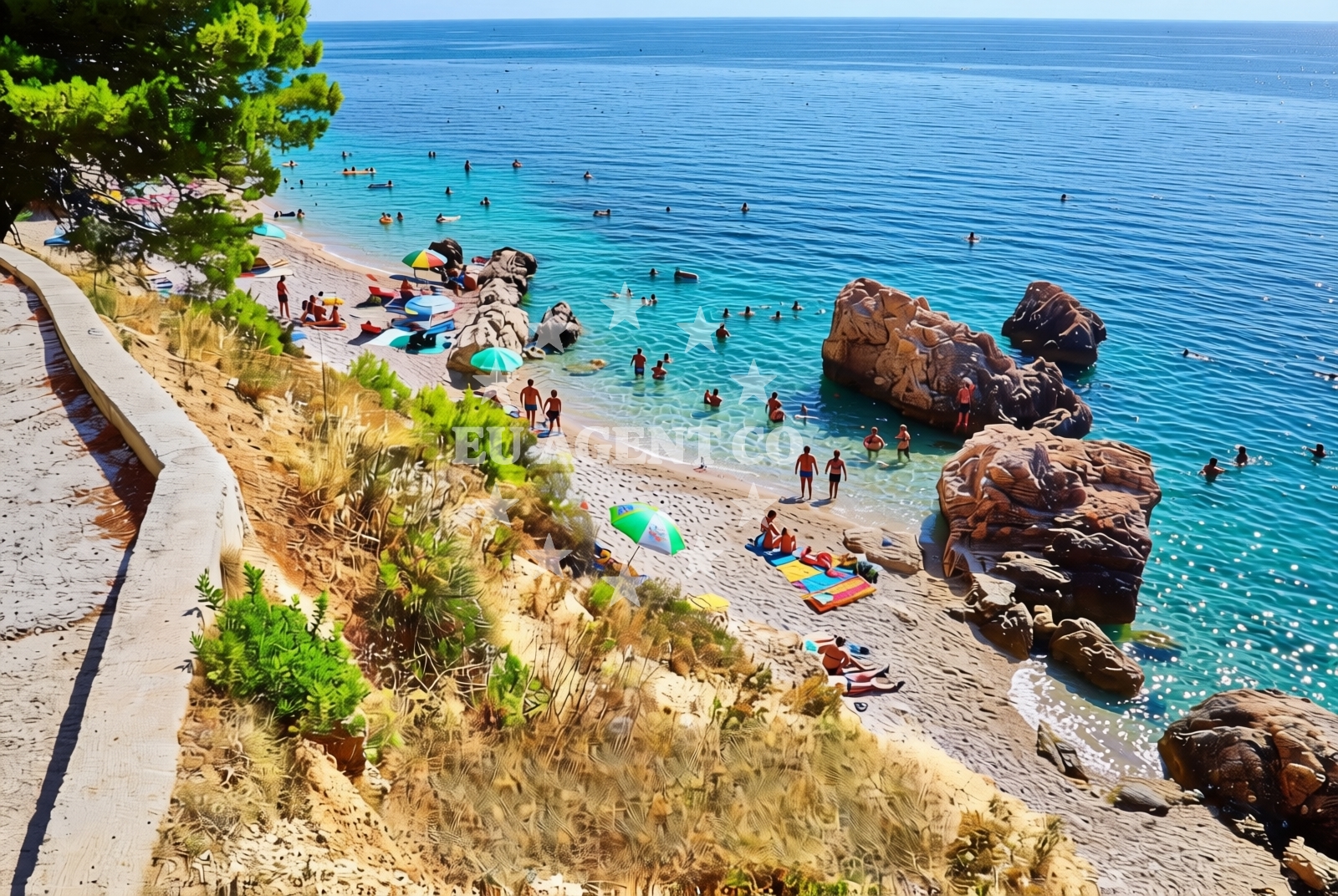 Additional view of Kutlesa beach in Tabaci 2, Mimice