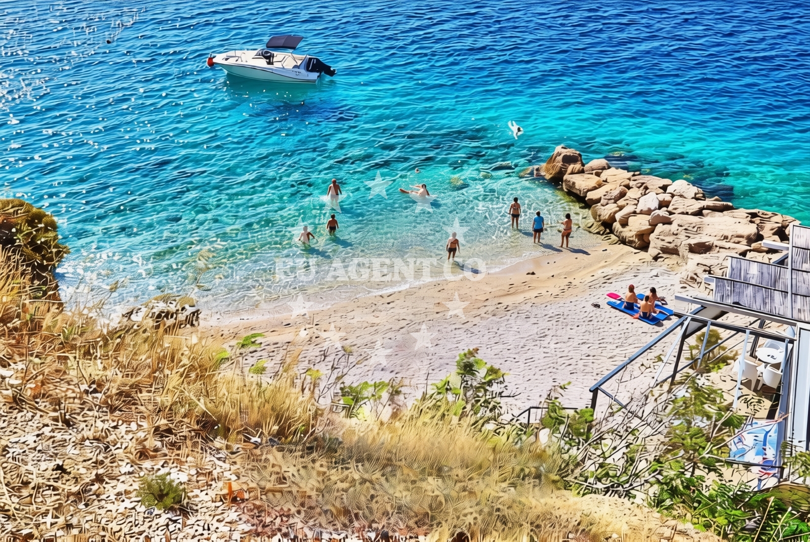 Additional view of Kutlesa beach in Tabaci 2, Mimice