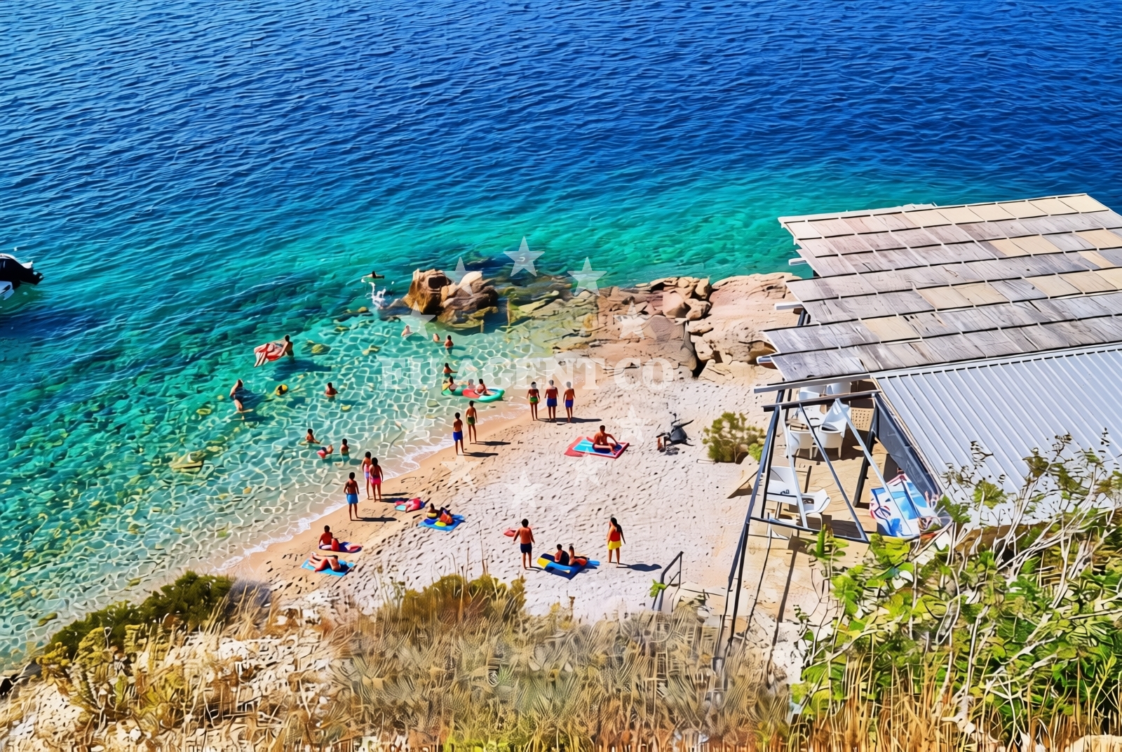 Additional view of Kutlesa beach in Tabaci 2, Mimice