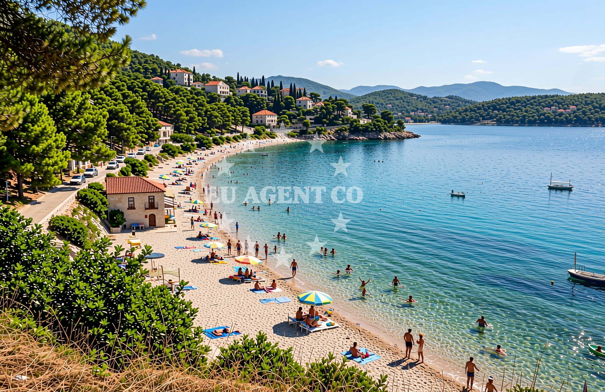Additional view of Kuzmića vala, Tribunj Beach in Kuzmića vala