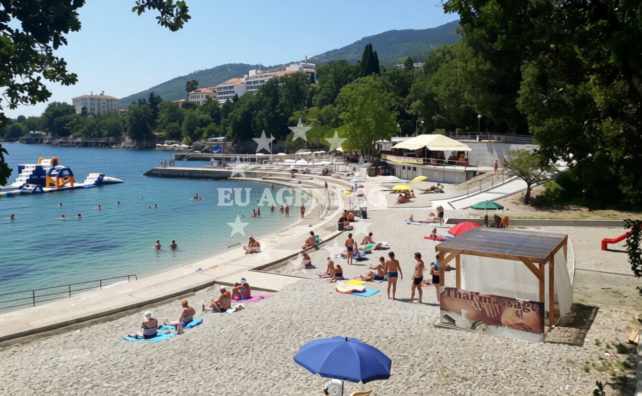 Additional view of Kvarner beach in Ulica Lovora 15, Lovran
