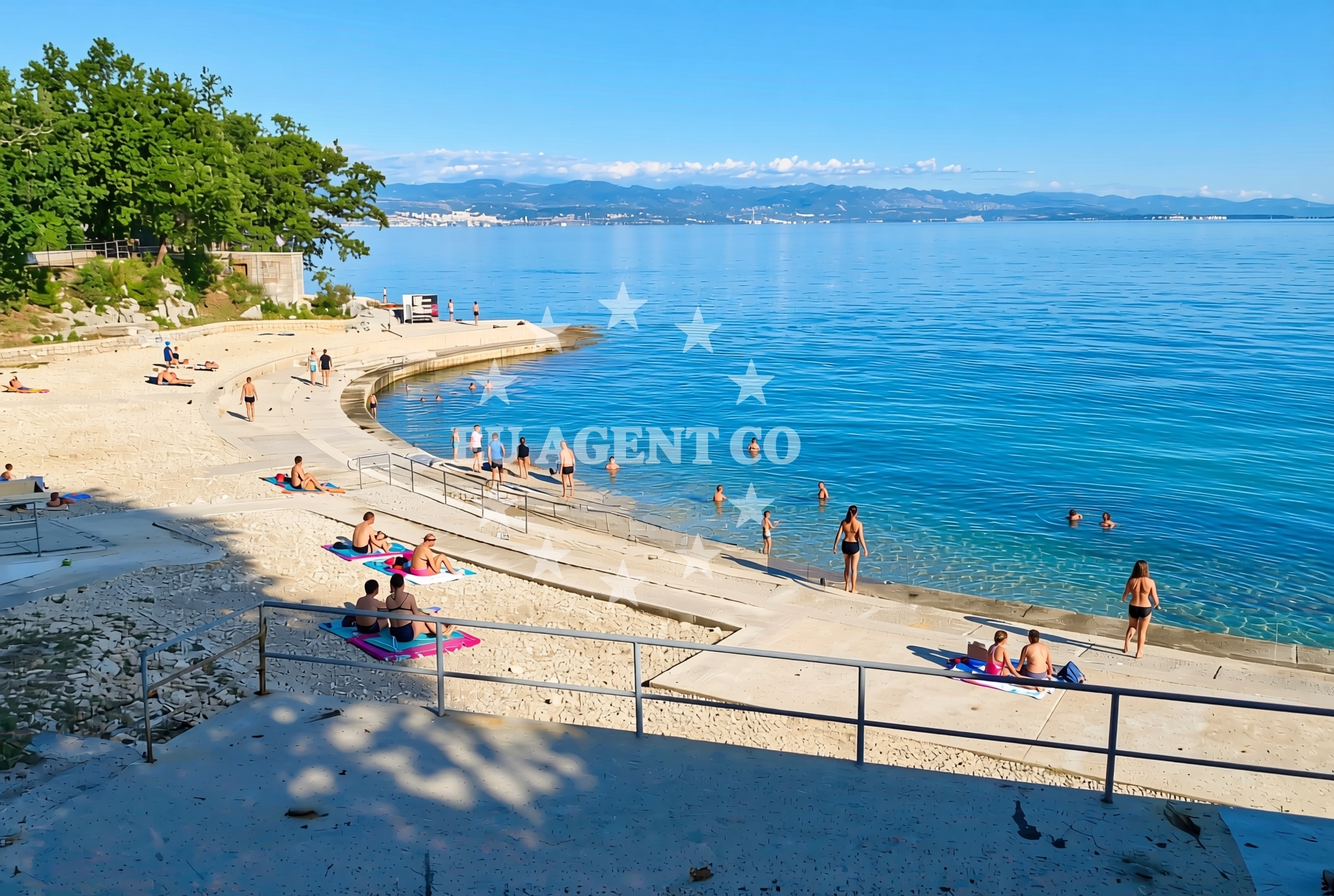 Additional view of Kvarner beach in Ulica Lovora 15, Lovran