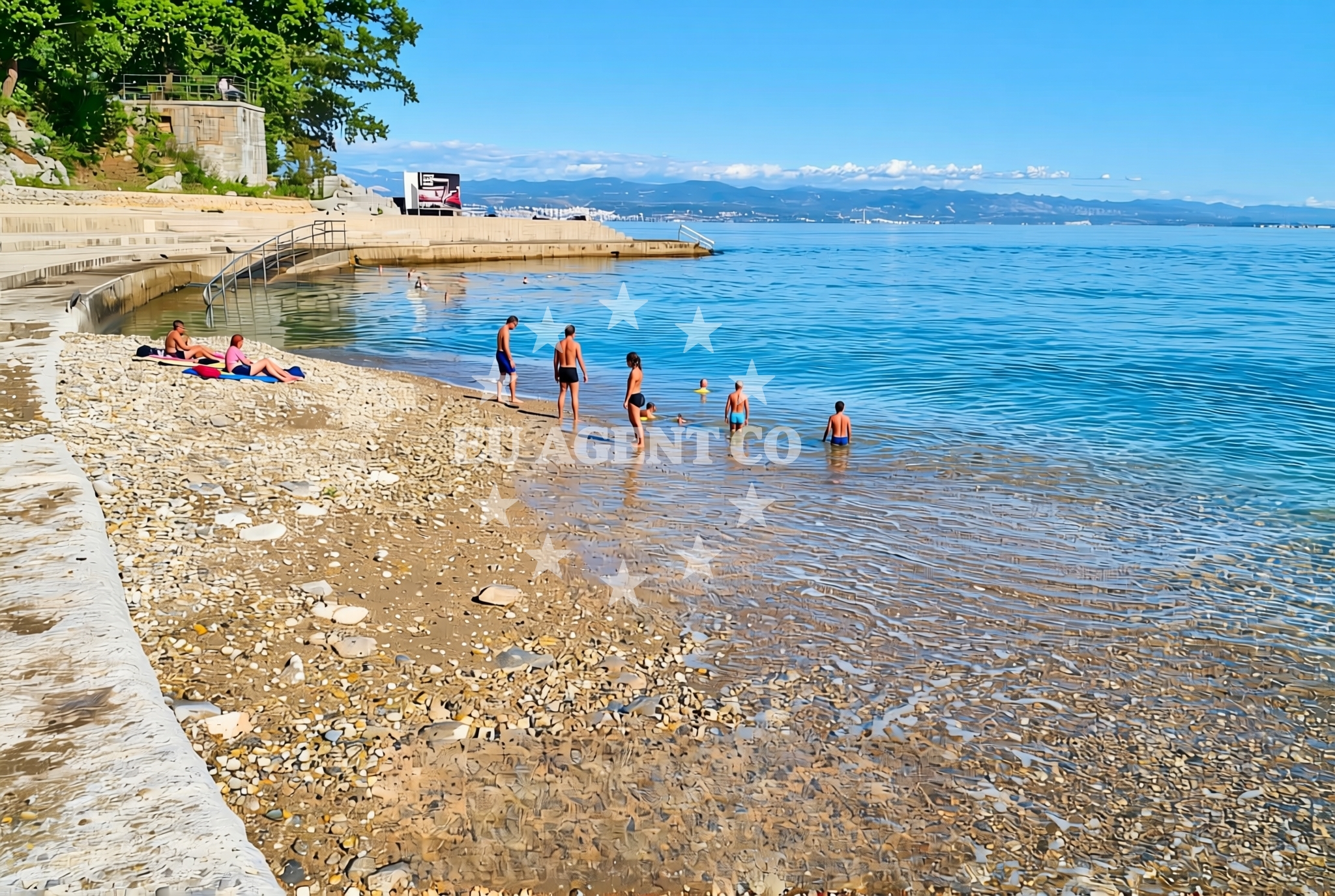 Additional view of Kvarner beach in Ulica Lovora 15, Lovran