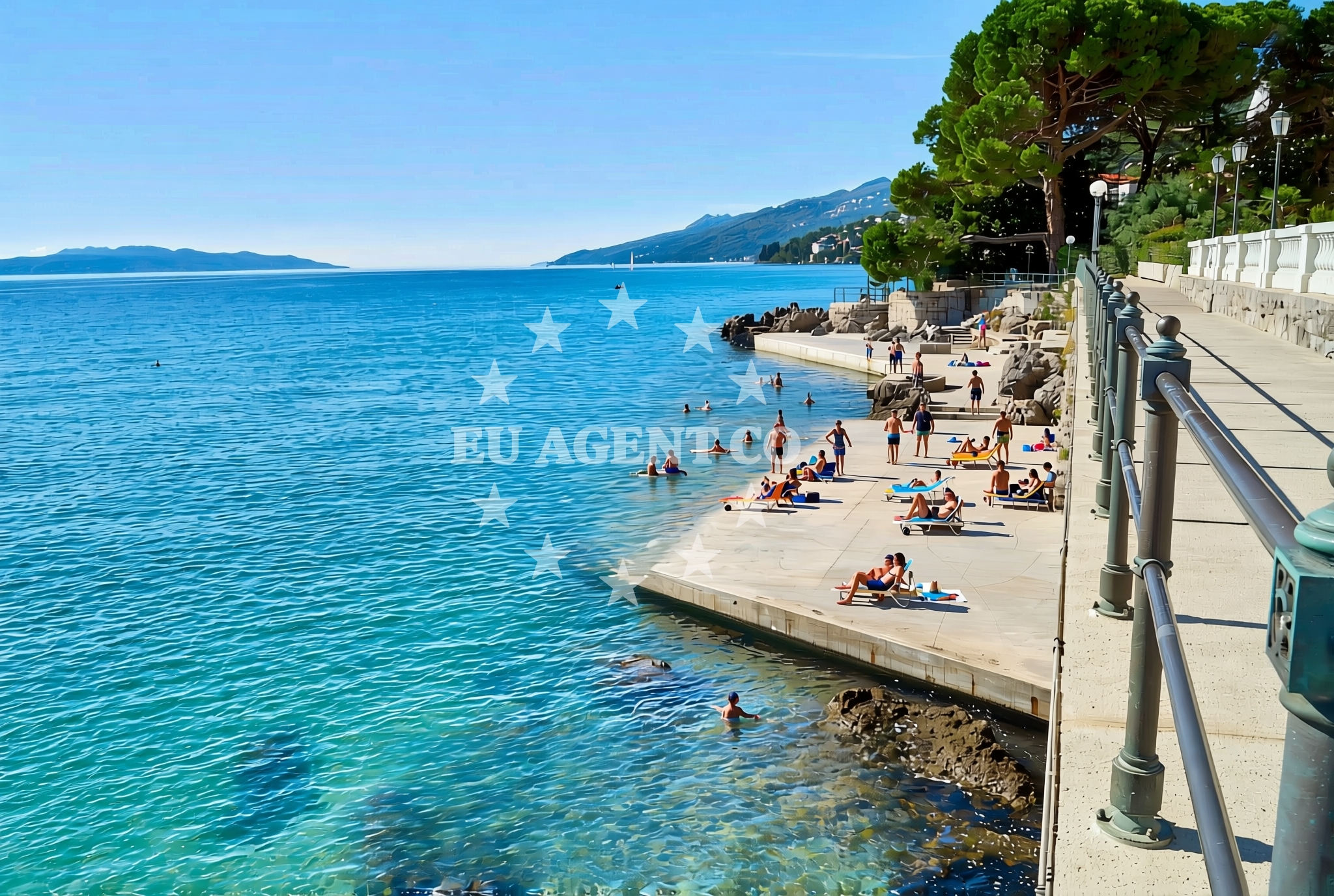 Additional view of Kvarner, Opatija Beach in Kvarner