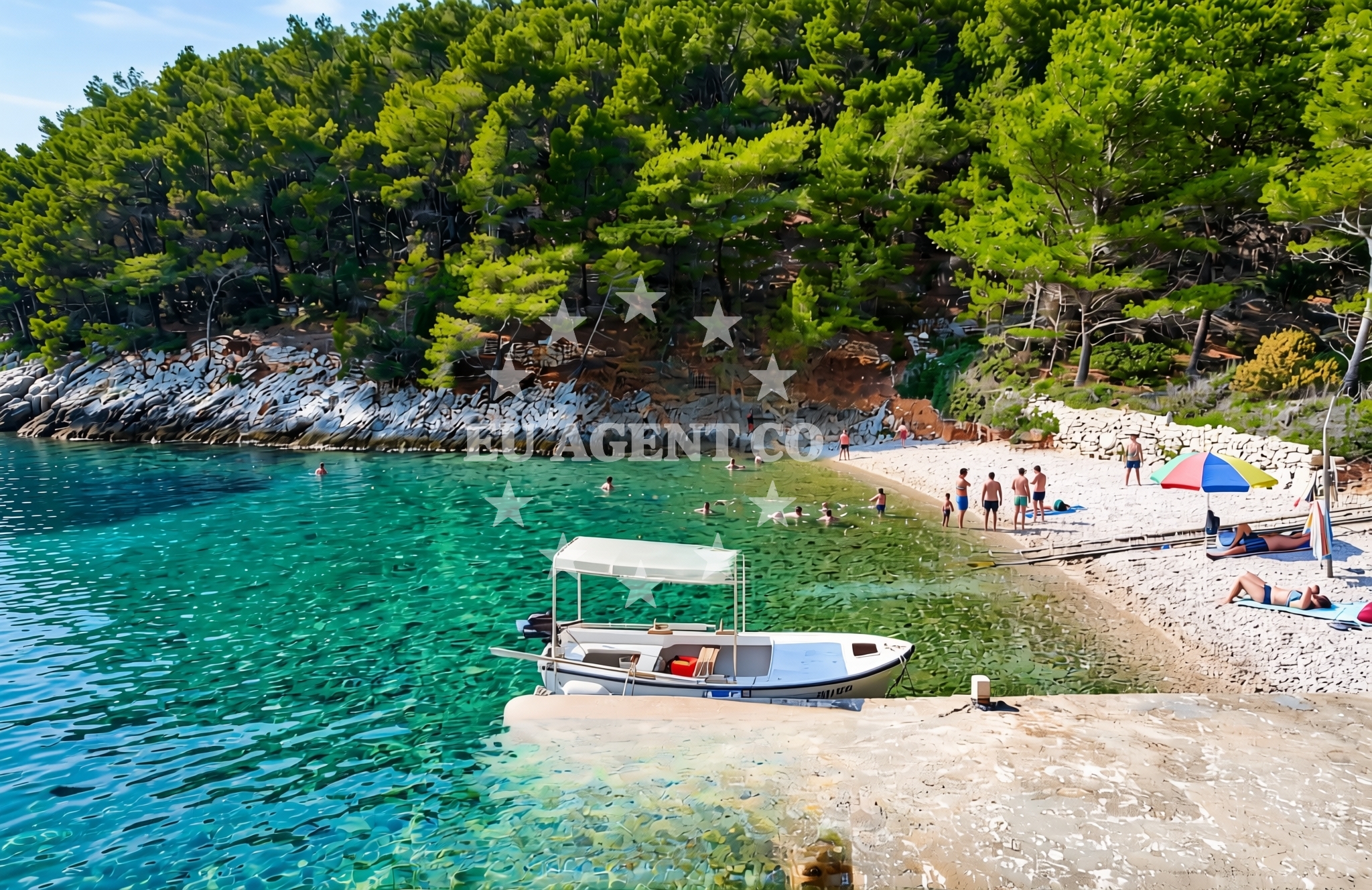 Additional view of Lađena, Bogomolje (Hvar) Beach in Lađena
