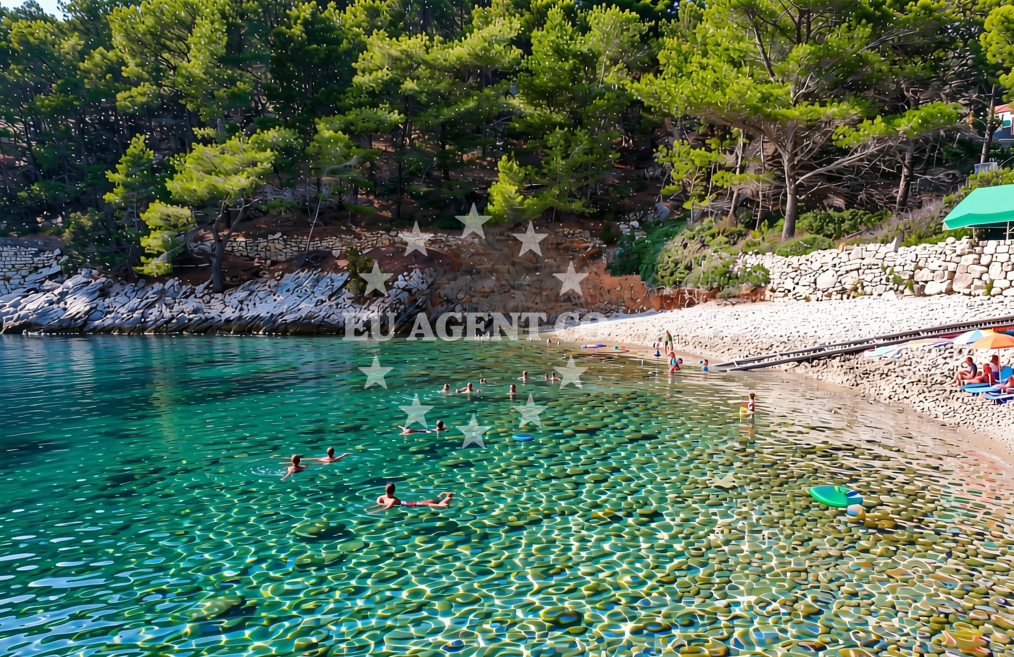Additional view of Lađena, Bogomolje (Hvar) Beach in Lađena