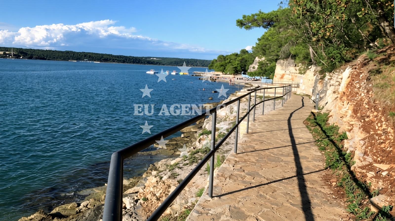 Additional view of Lanterna beach in Lanterna 15, Poreč