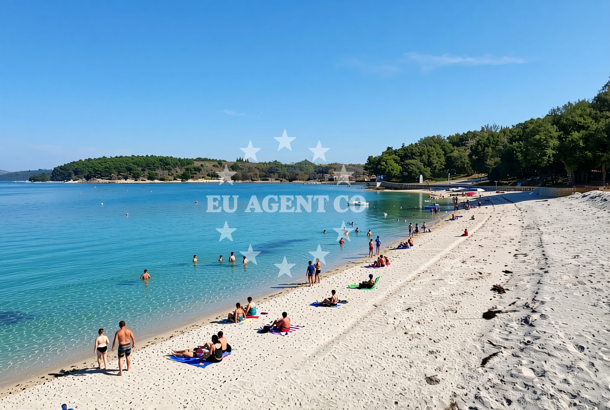 Additional view of Lanterna beach in Lanterna 6, Tar