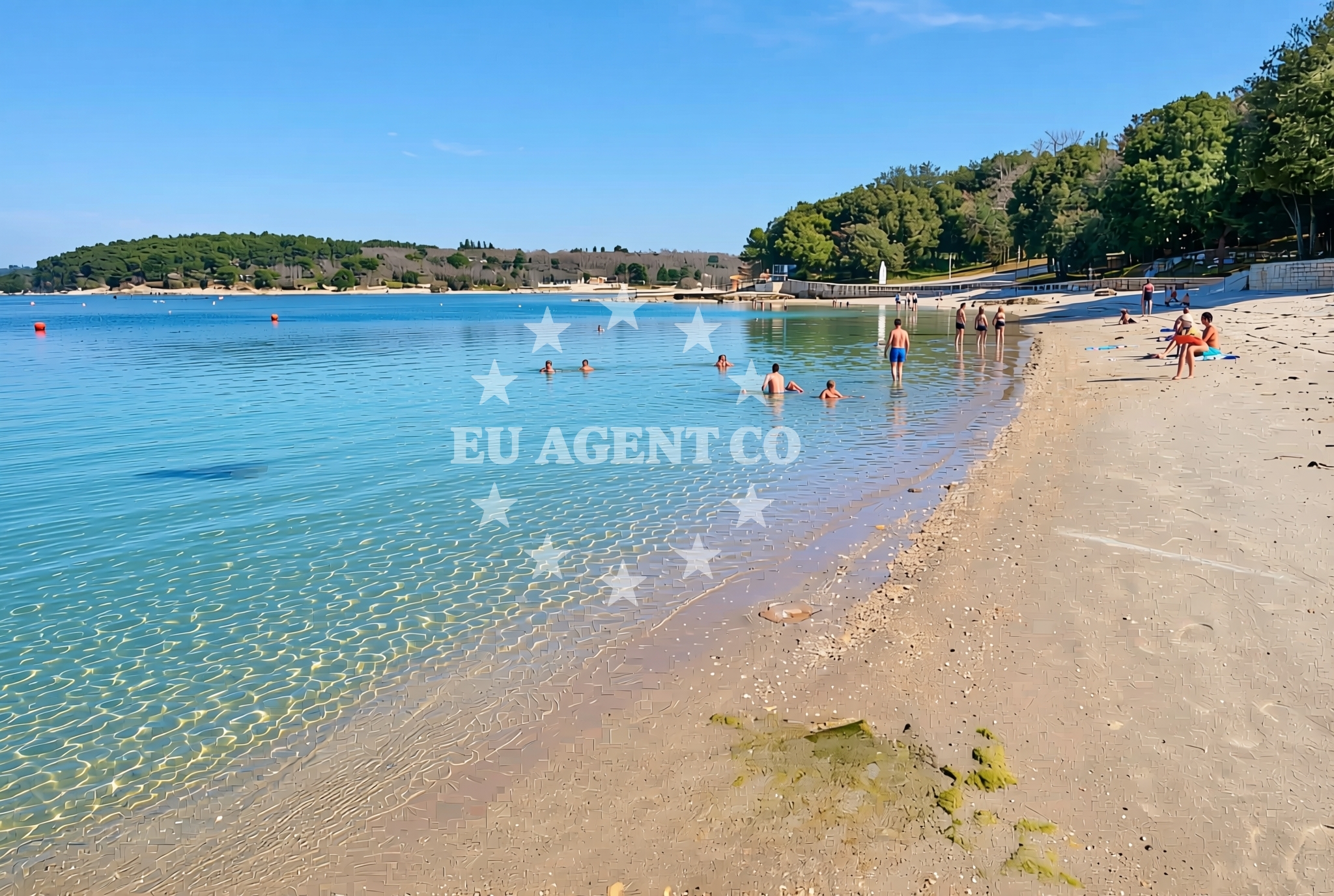 Additional view of Lanterna beach in Lanterna 6, Tar