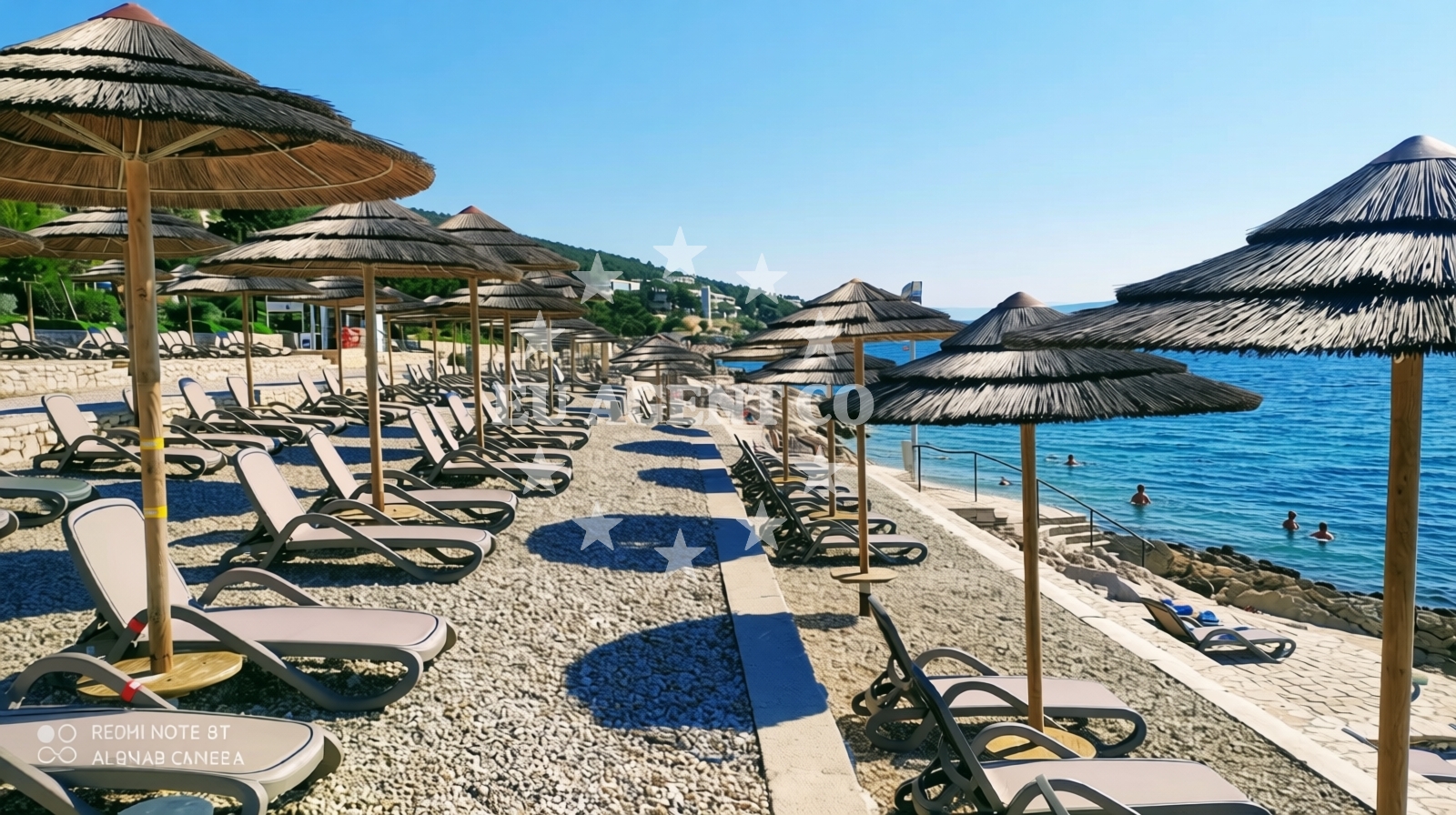 Additional view of Lanterna Beach in Lanterna 2, Rabac