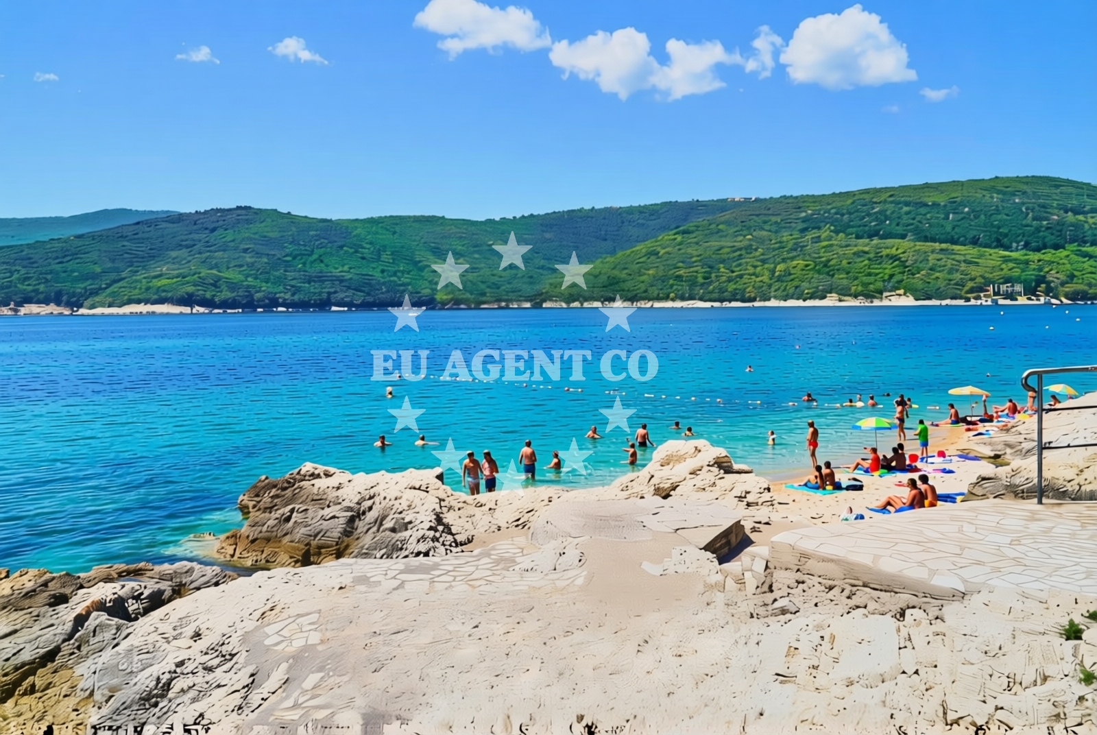 Additional view of Lanterna Beach in Lanterna 2, Rabac