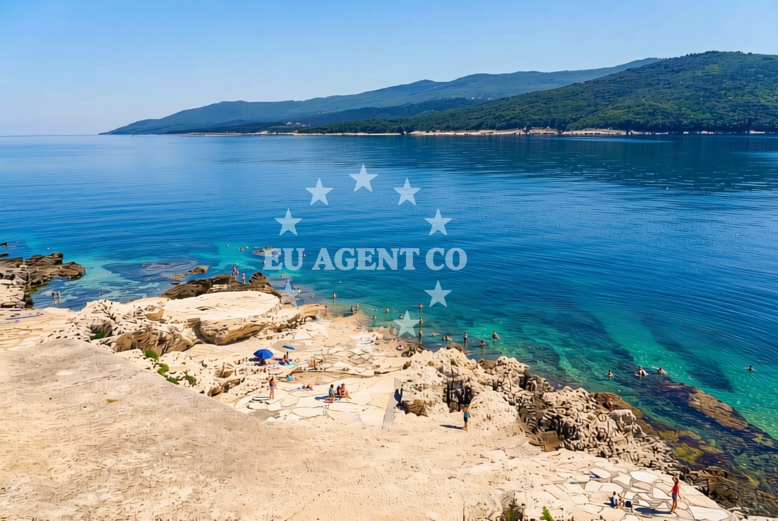 Additional view of Lanterna Beach in Lanterna 2, Rabac