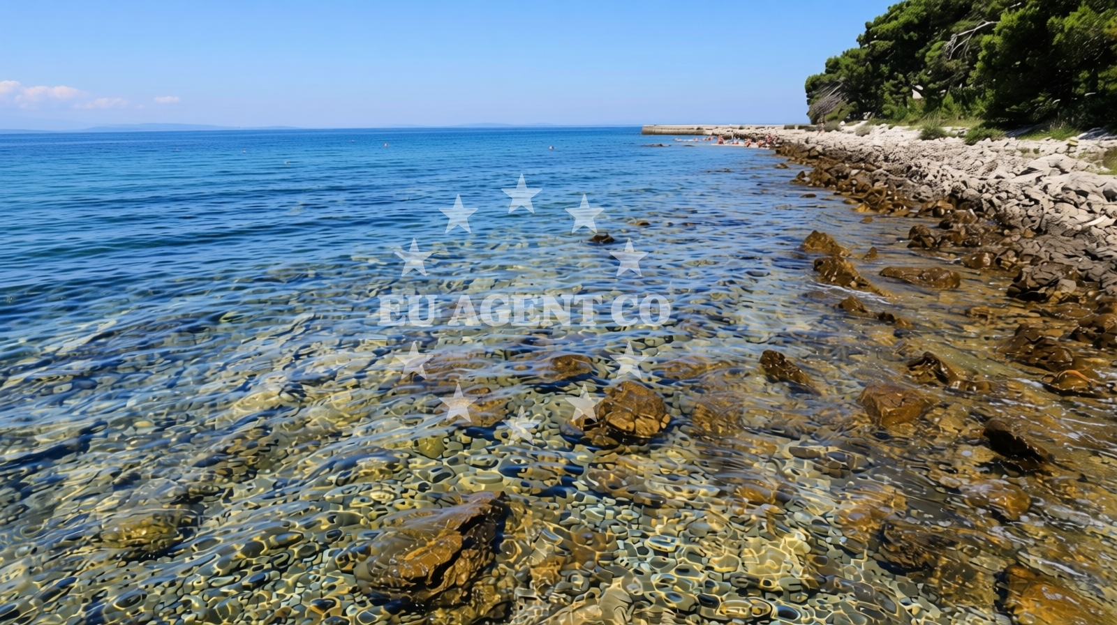 Additional view of Lanterna Beach in Ulica Radnjača I, Vir