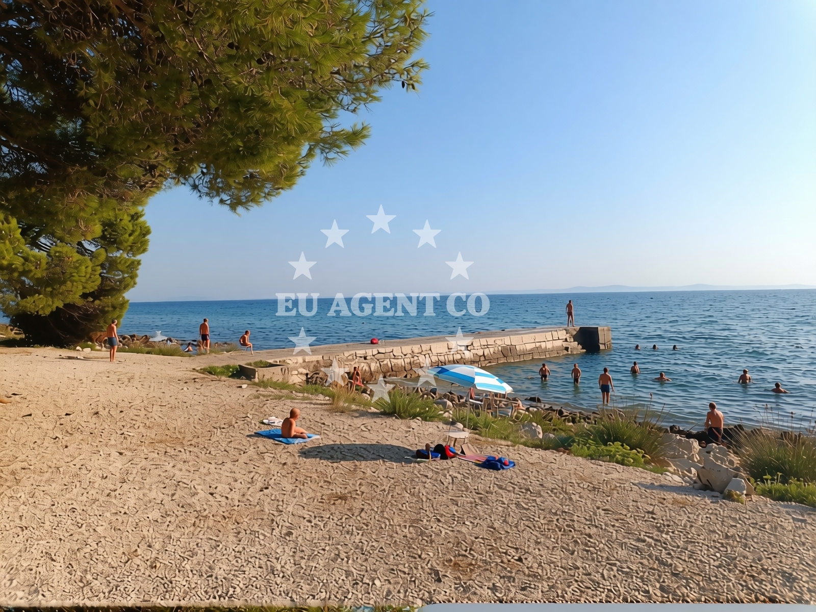Additional view of Lanterna Beach in Ulica Radnjača I, Vir
