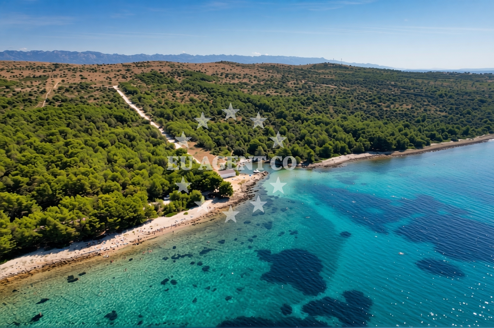 Additional view of Lanterna Beach in Ulica Radnjača I, Vir