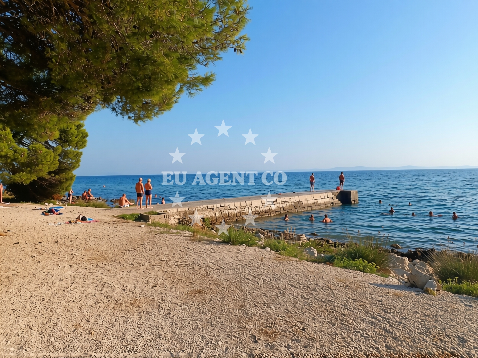 Additional view of Lanterna Beach in Ulica Radnjača I, Vir