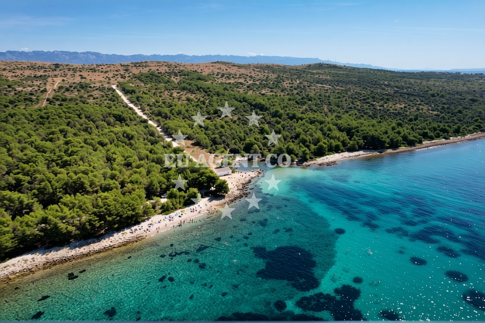 Additional view of Lanterna Beach in Ulica Radnjača I, Vir