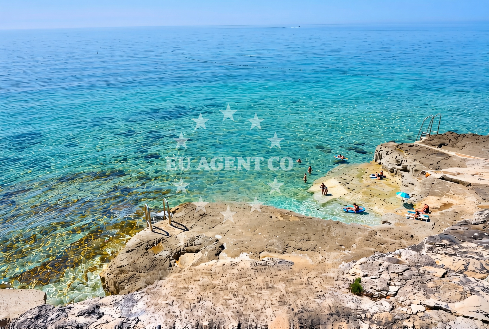 Additional view of Lanterna II beach in Lanterna 6, Tar