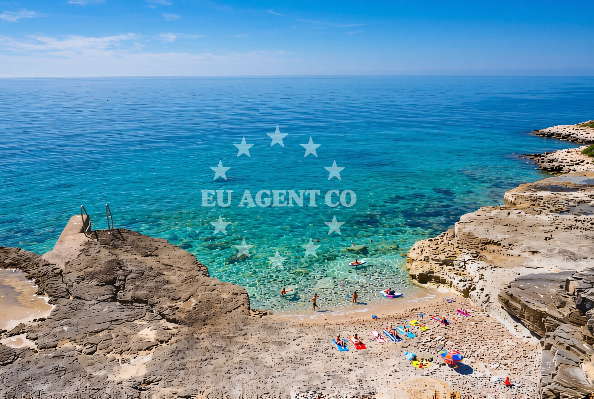 Additional view of Lanterna II beach in Lanterna 6, Tar