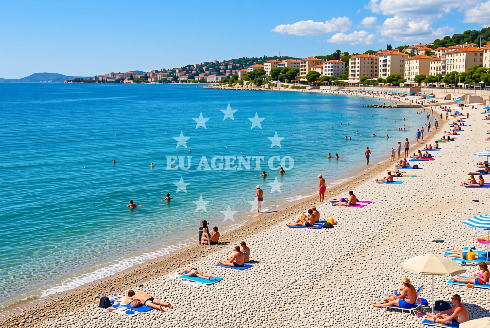 Additional view of Lav, Podstrana - Miljevac Beach in Lav