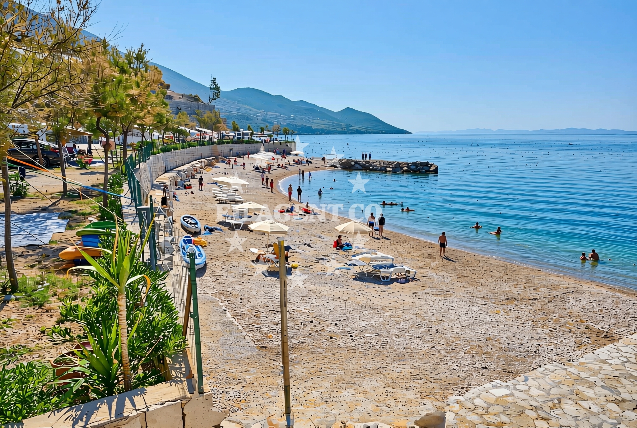 Additional view of Lavanda istok, Stanković Beach in Lavanda istok