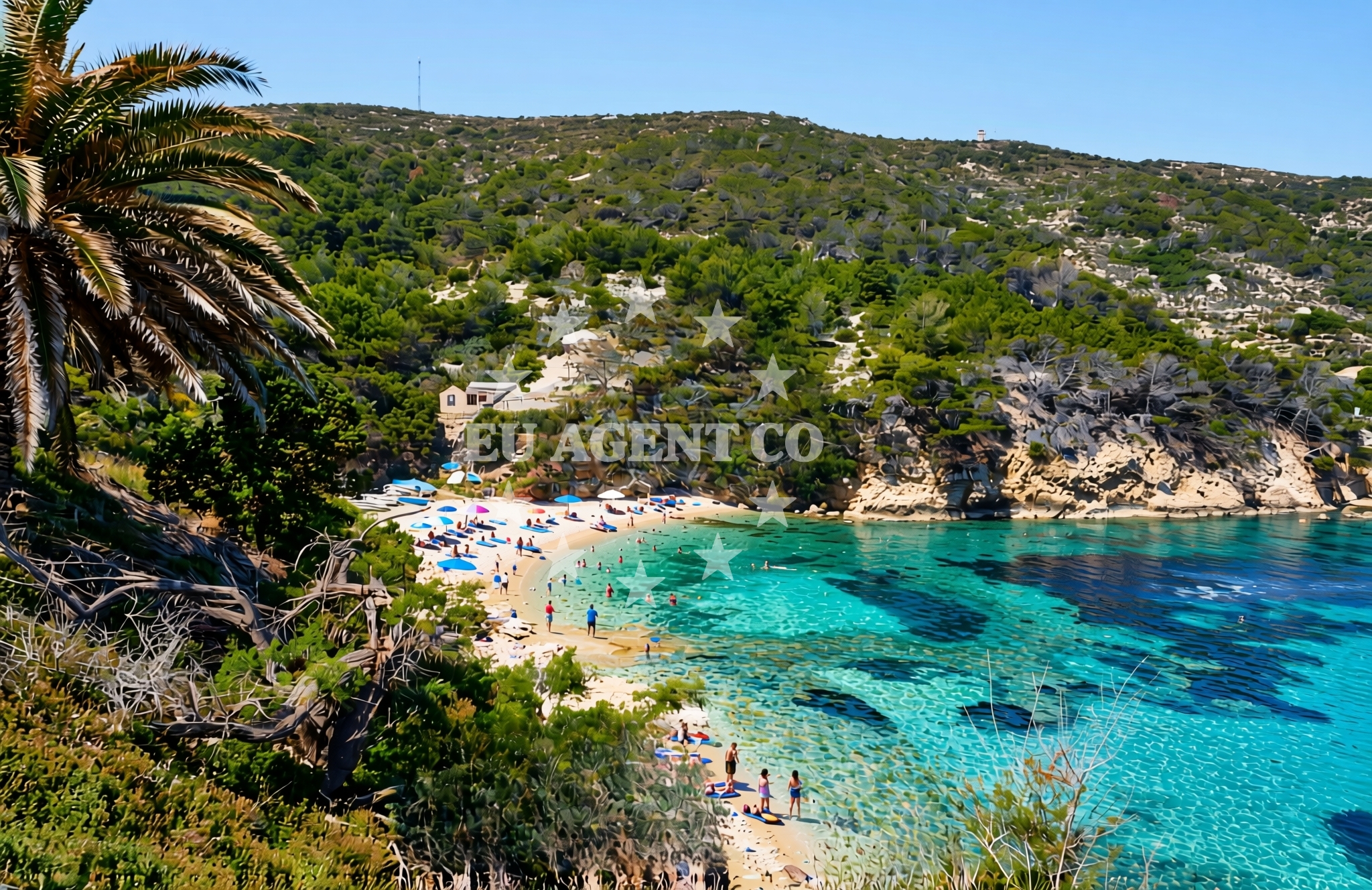 Additional view of Le Grand beach in Riva sv. Mikule 7, Komiža